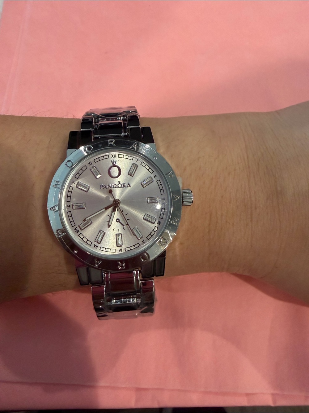 Pandora Silver Watch with Dial - Picture 8 of 9